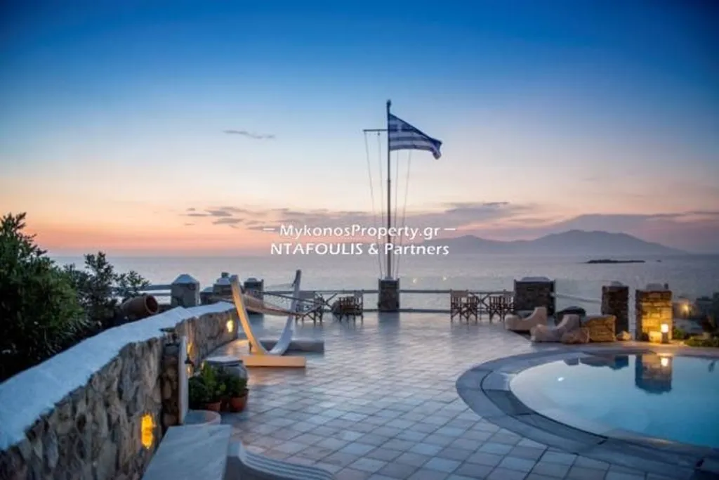 Piscina - Luxurious Villa with Sea View in Ornos