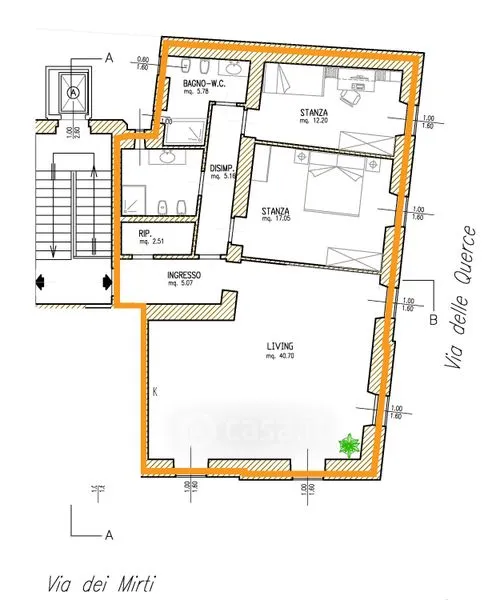 Plan - New Triplex with Parking in Trieste