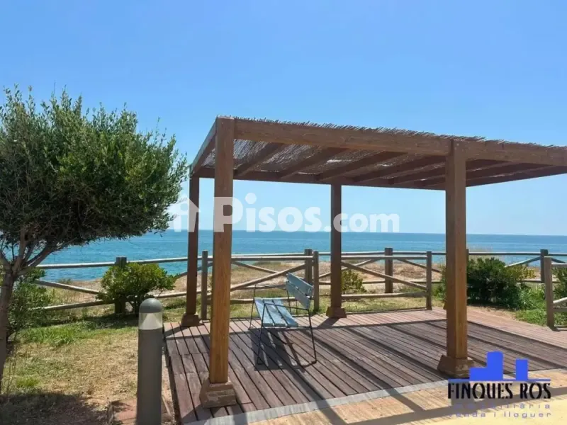 Terrace - Apartment with Pool and Sea View in Vinaròs