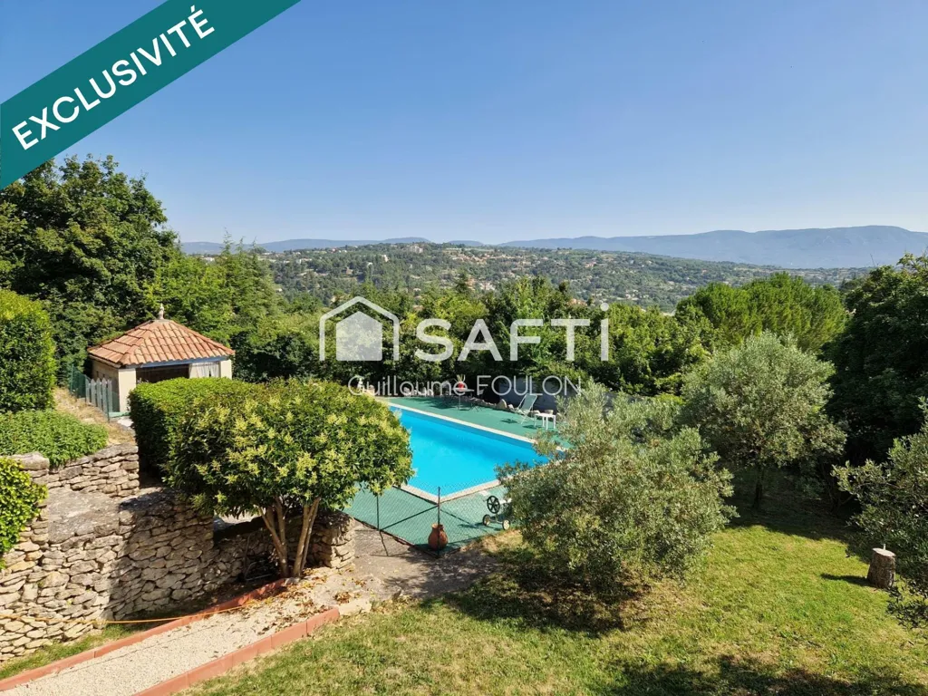 Piscine - Maison Ancienne avec Jardin à Saignon