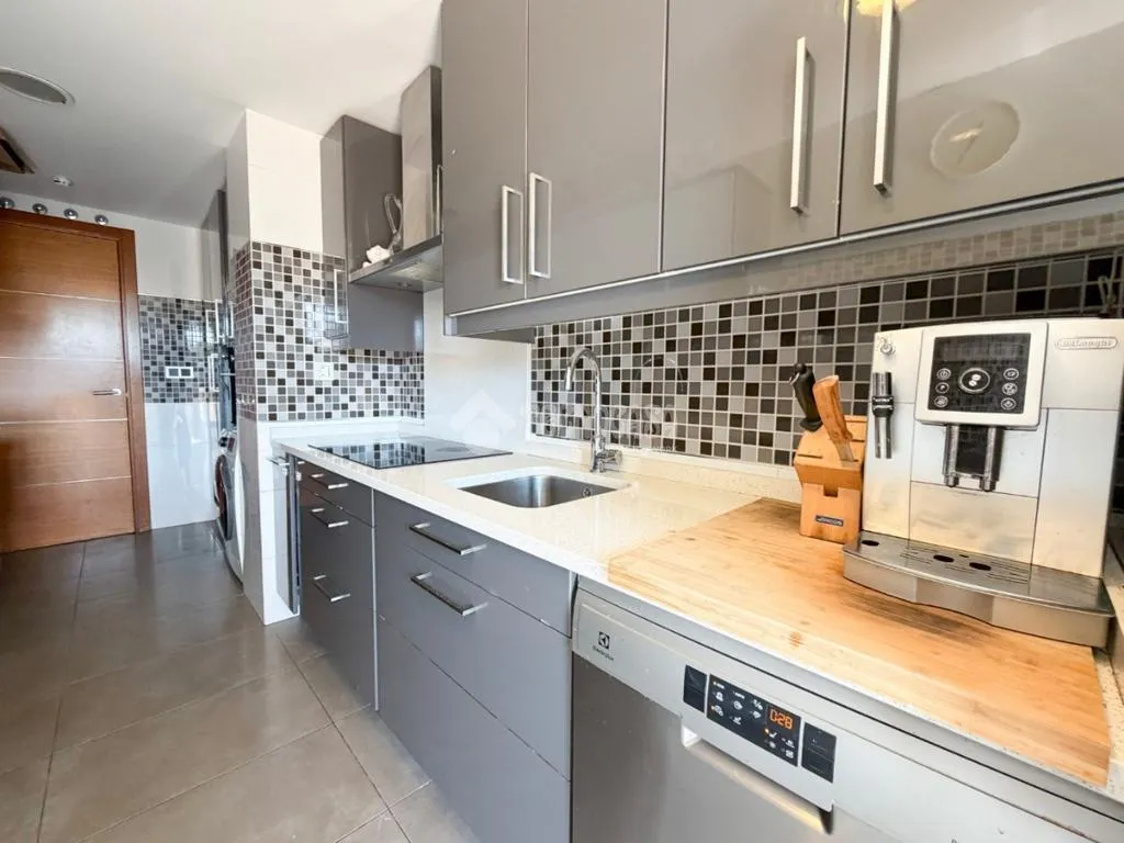 Kitchen - Penthouse with Terraces in Montecarmelo, Madrid