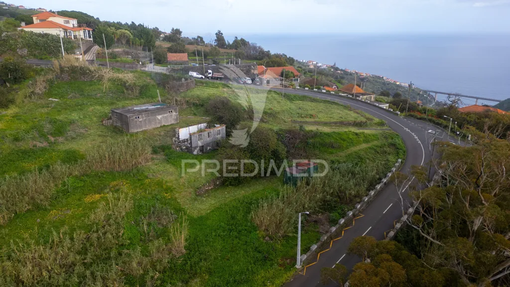 Õhuvaade - Construction Plot with Sea View in Caniço