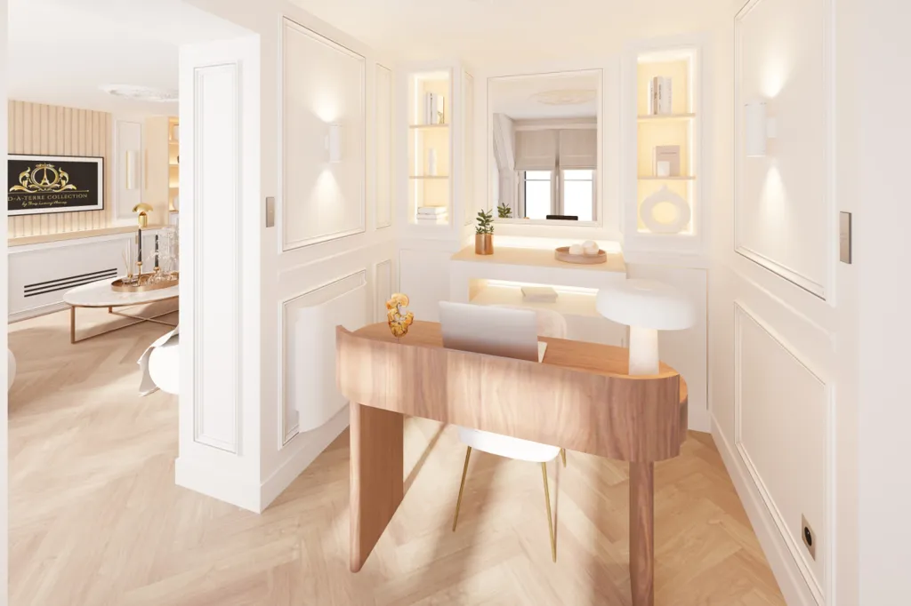 Séjour - Appartement 4 Pièces avec Balcon sur Seine à Paris 6ème