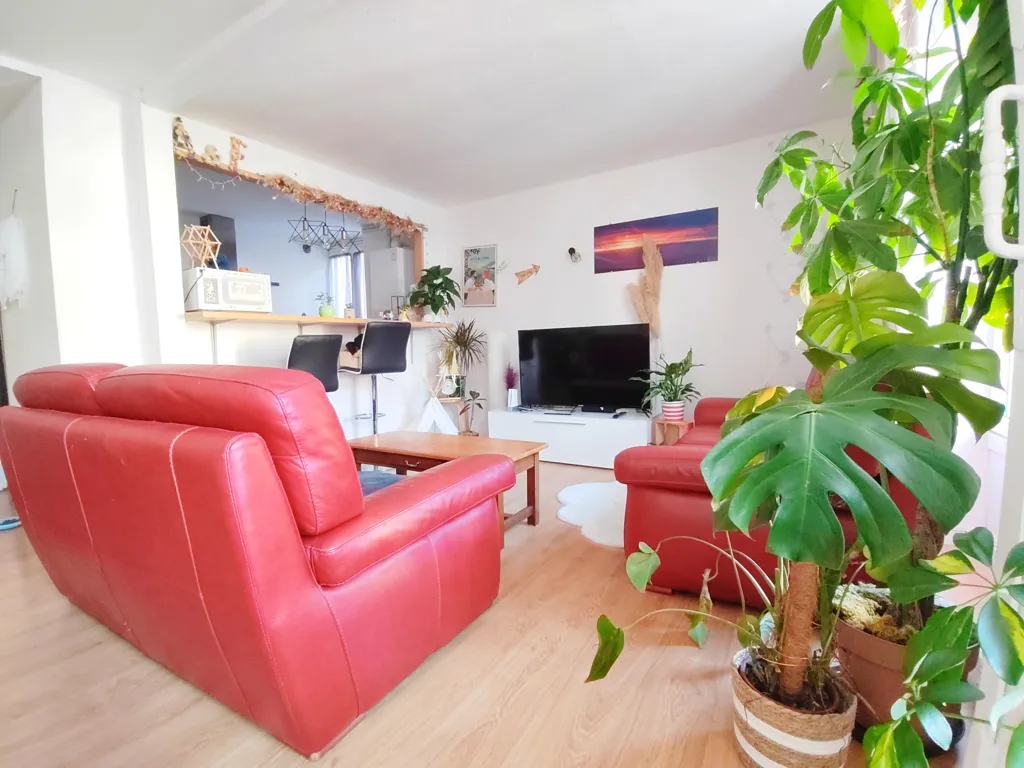 Séjour - Appartement T4 Meublé au Centre de Voiron