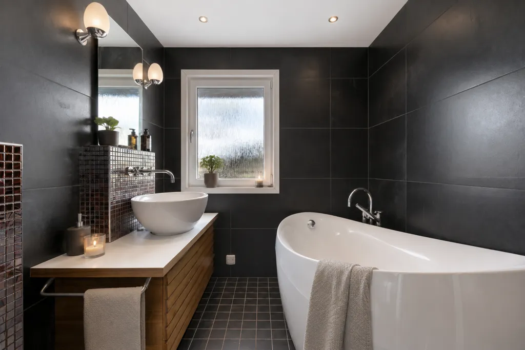 Salles de bain - Suterräng Villa with Spa in Hovsta