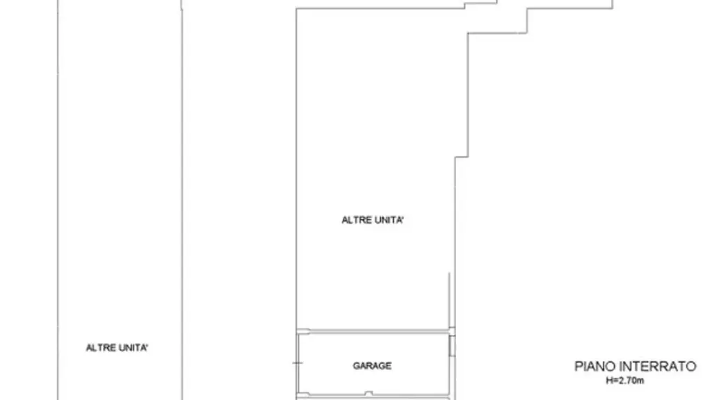 Plan - Modern Apartment with Garden in Treviso