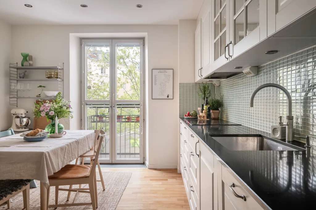 Cuisine - Apartment with Balcony in Kungsholmen