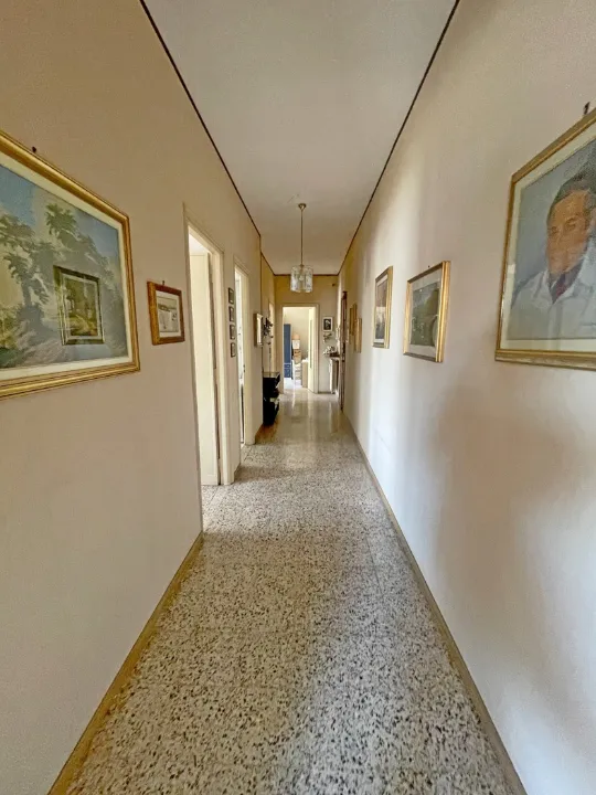 Hallway - Apartment with Balconies in Central Strambino