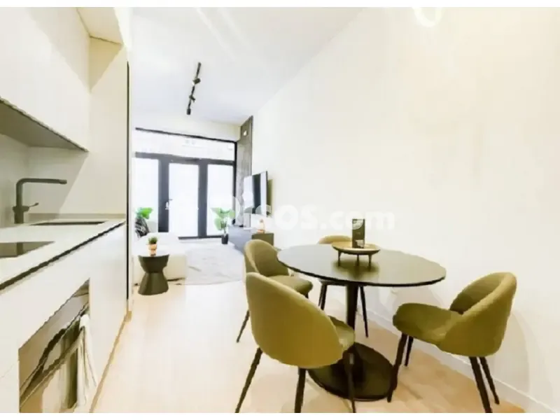 Salle à manger - Amueblé Flat with Balcony in Carrer Girona