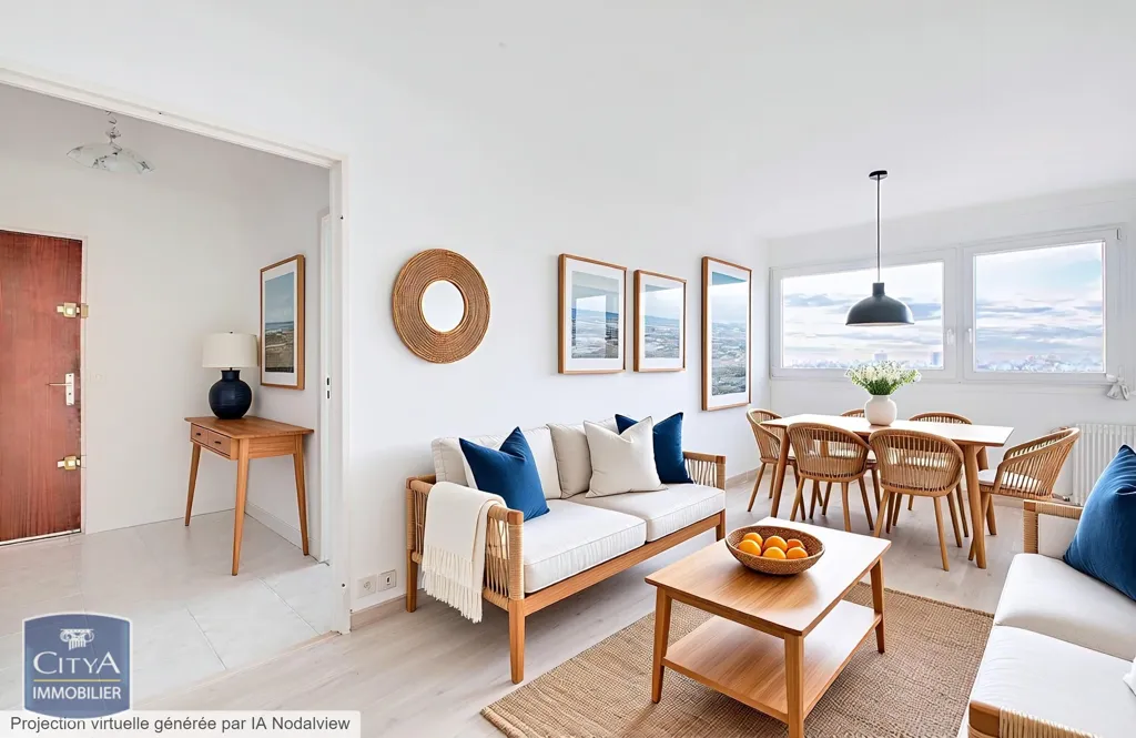 Séjour - Appartement Lumineux avec Vue Dégagée à Saint-Maurice