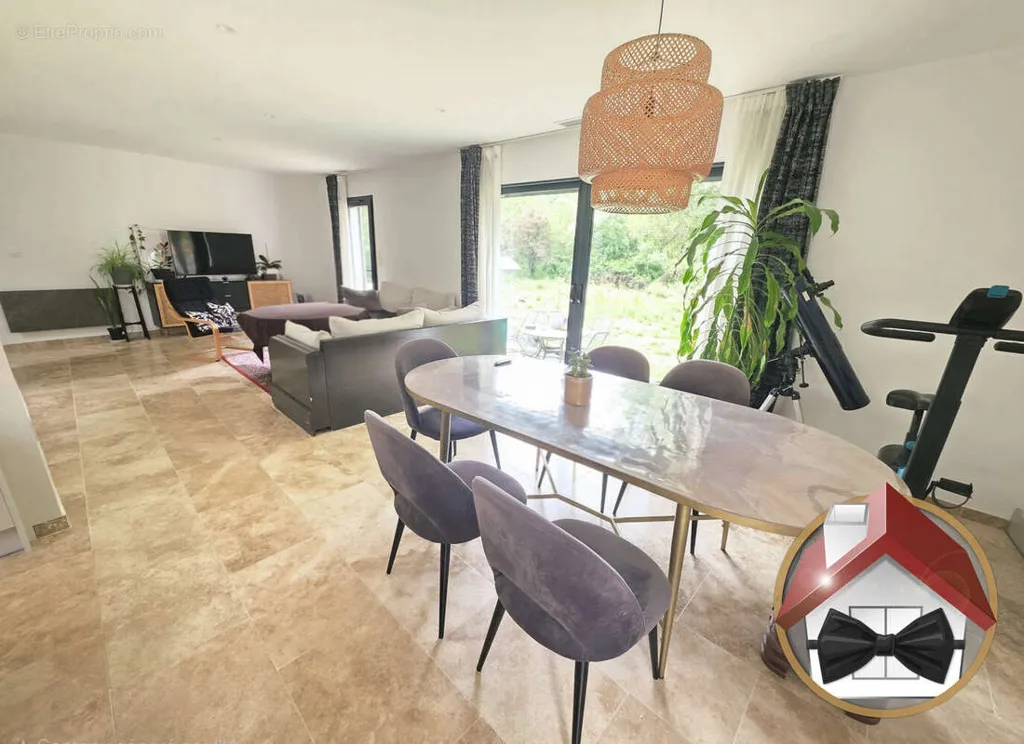 Sala da pranzo - Contemporary House with Garden in Juvignac