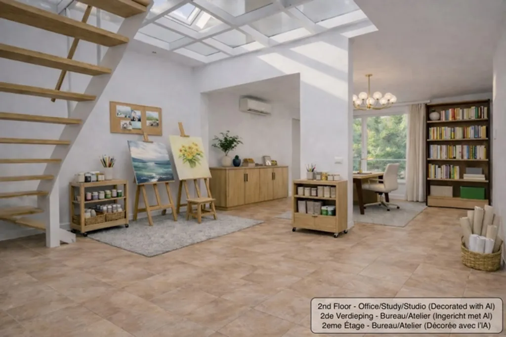 Entrée - Villa Prestigieuse avec Terrasse à Kraainem