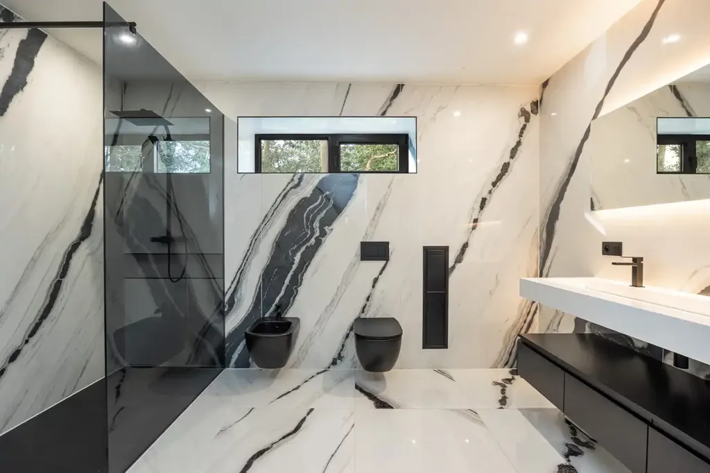 Salles de bain - Villa Moderne à Personnaliser avec Vue sur Jardin à Proximité de la Nature