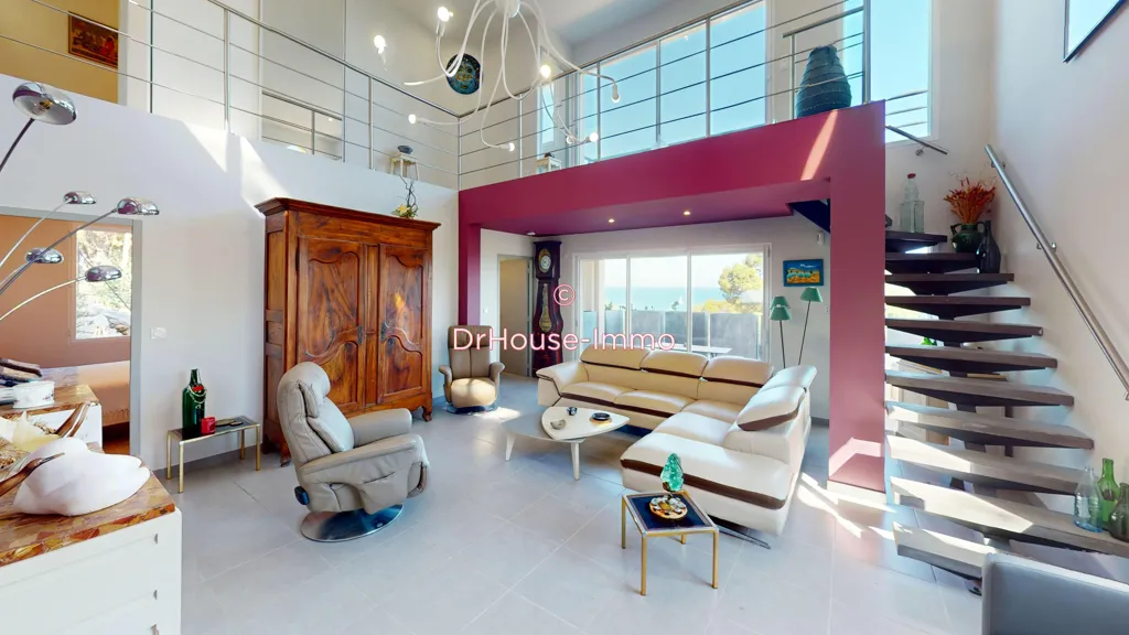 Soggiorno - Contemporary Villa with Sea View on Leucate Cliffs