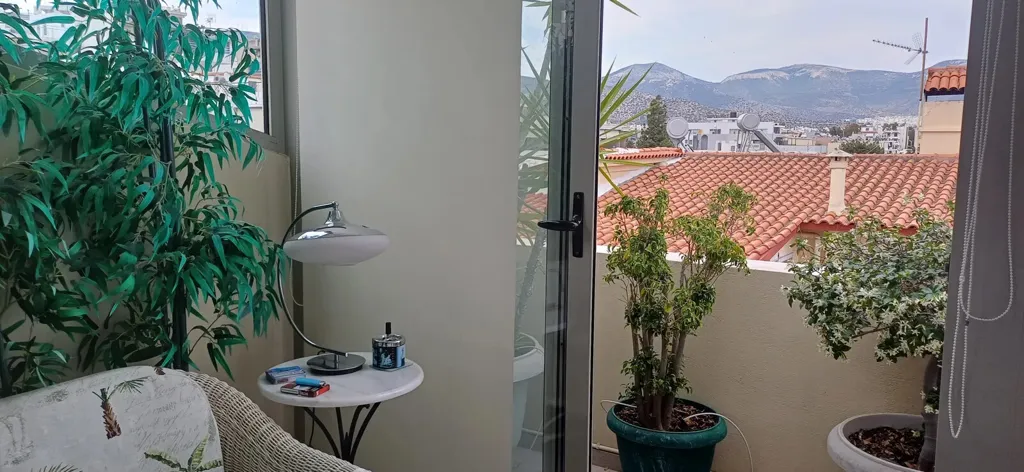 Balcon - Maisonette with Panoramic Sea View in Alimos