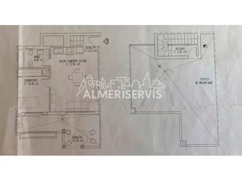 Plaan - Penthouse with Sea View in Almerimar