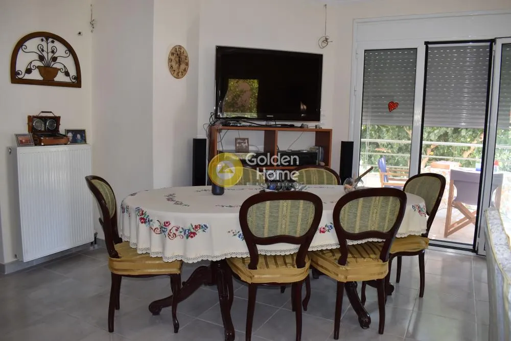 Dining Room - Seafront Villa with Garden in Assos-Lexaio