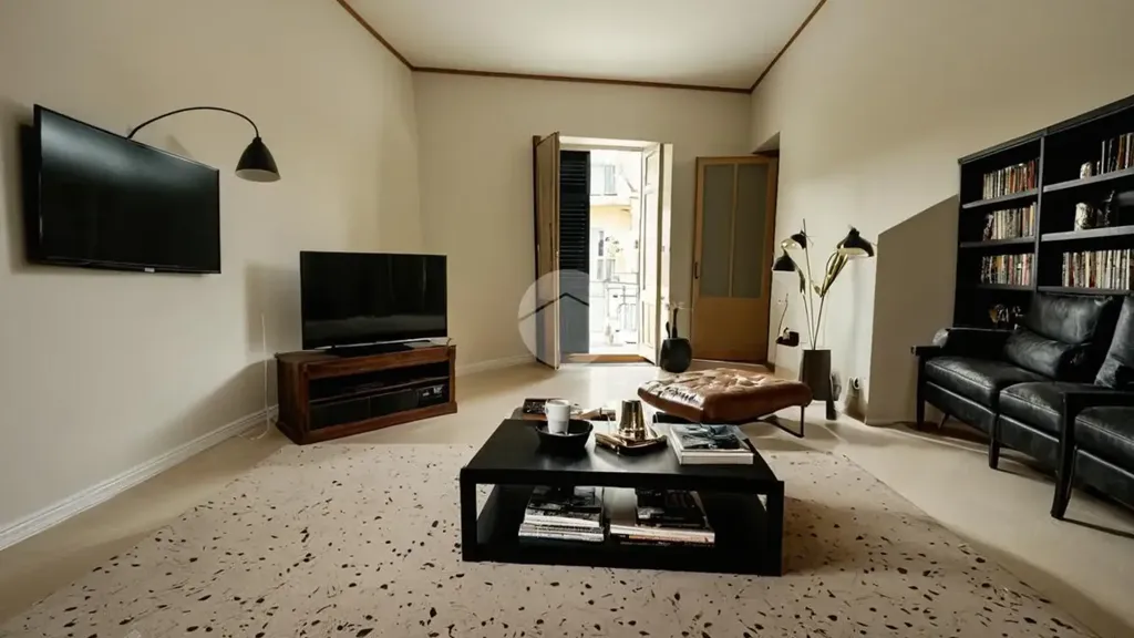 Soggiorno - Studio Flat for Sale with Balcony in Palermo