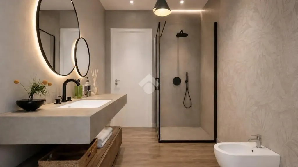 Salles de bain - Trilocale with Terraces in Oppeano