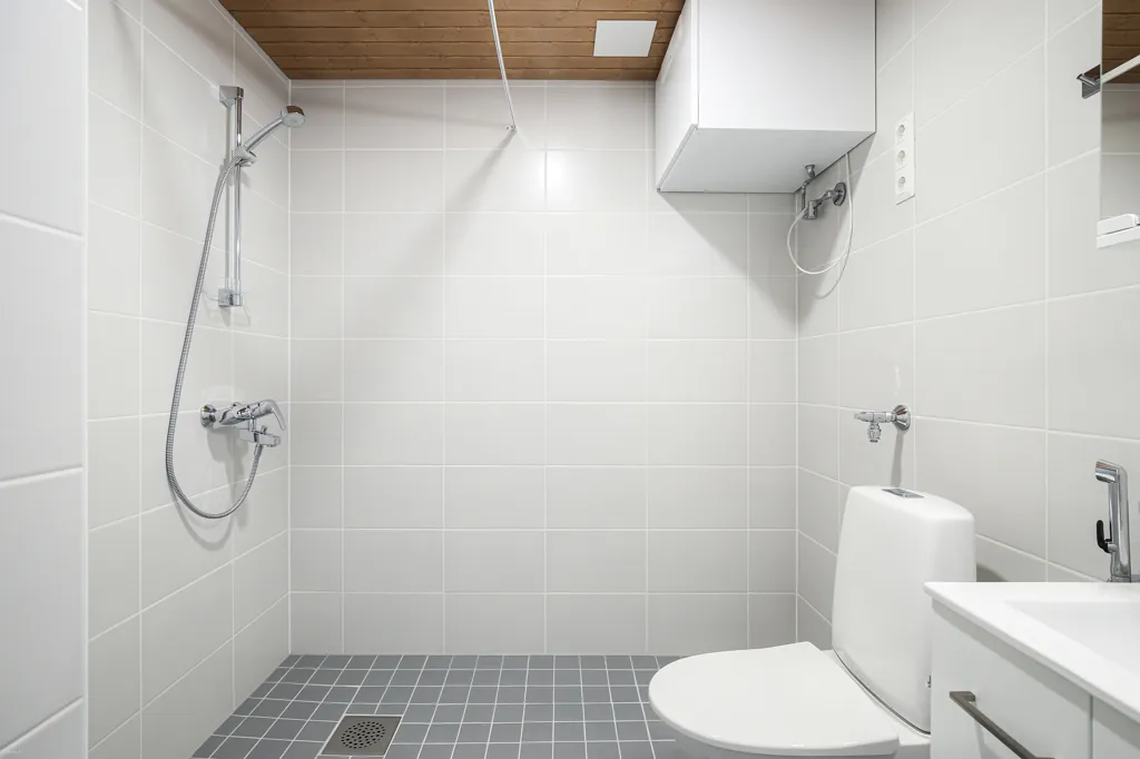Salles de bain - Modern Flat with Private Garden in Lohja