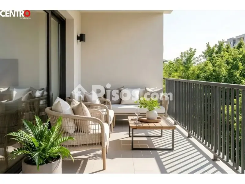 Balcony - Apartment with Terrace in La Zubia Centre