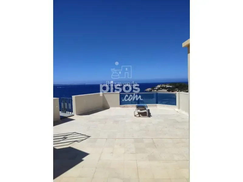 Terrasse - Studio with Sea View in Sant Antoni de Portmany