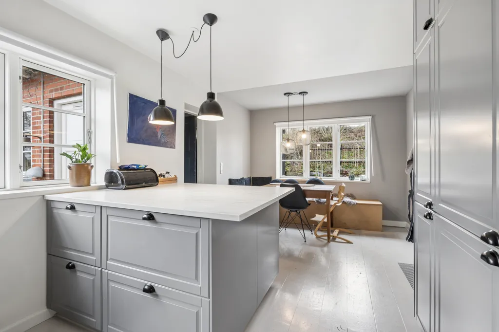 Cuisine - Villa with Loft and Garden in Kværndrup