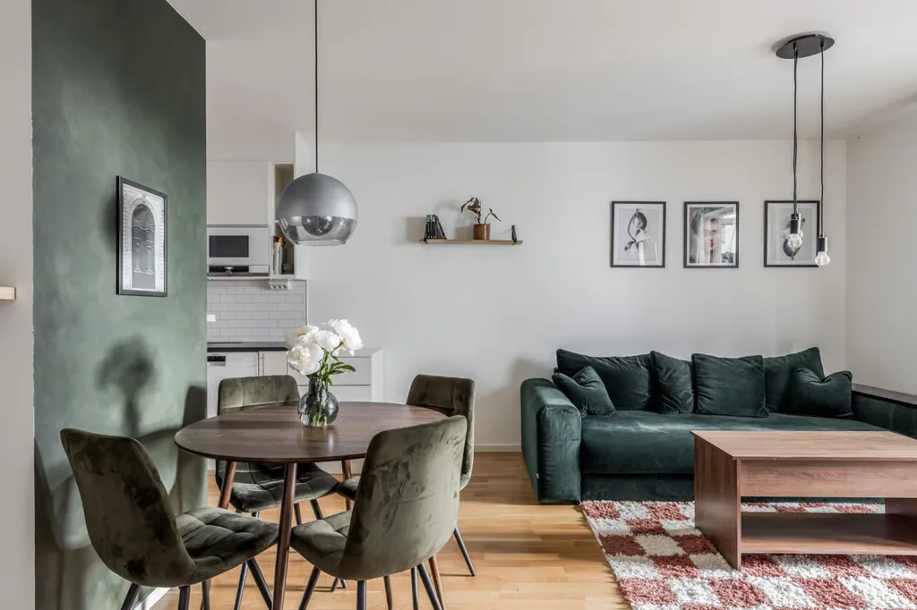 Séjour - Modern Flat with Balcony in Örebro