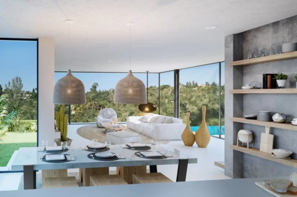 Sala da pranzo - Contemporary Villa with Sea View in El Paraíso