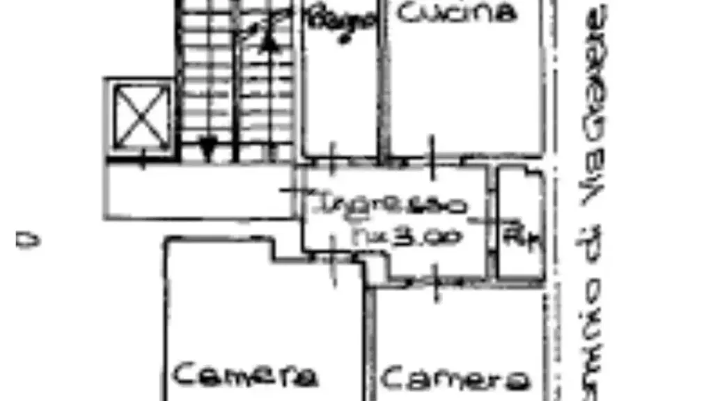 Plan - Bright Apartment with Balcony in Torino