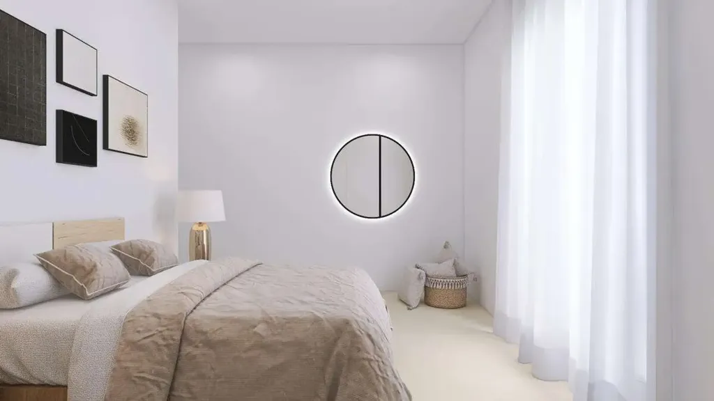 Chambres - Newly Constructed Apartment with Balcony in Ancona