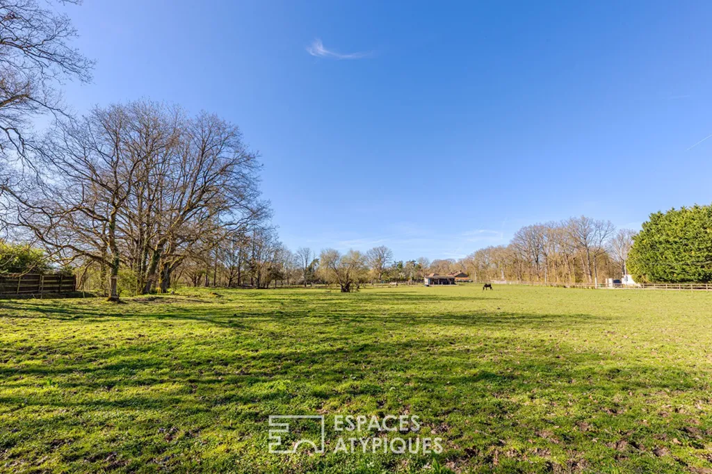 Garden - Prestigious Longère with Pool in Secluded Setting