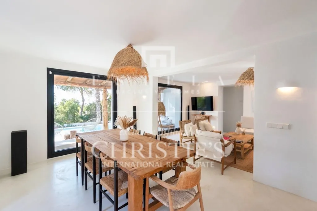 Salle à manger - Contemporary Villa with Pool in Cala Conta, Ibiza