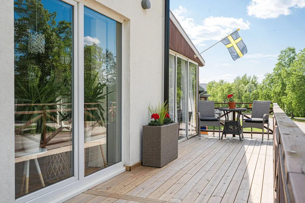 Terrasse - 20s Villa with Multiple Terraces in Bomhus