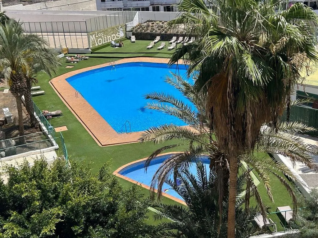 Vue aérienne - 1-Bedroom Apartment with Pool in Playa del Inglés