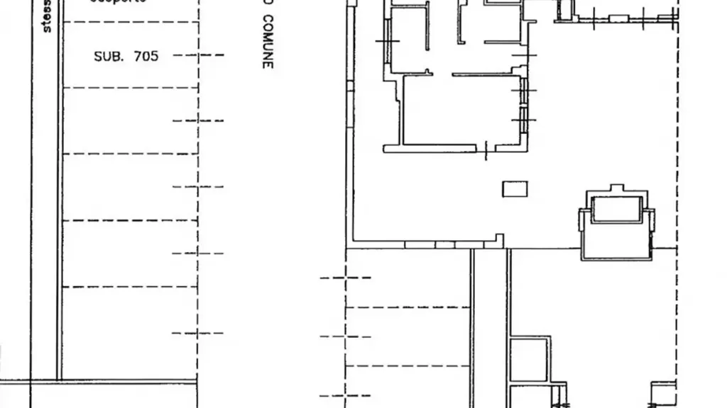 Plaan - Trilocale with Balcony in Figino, Milan