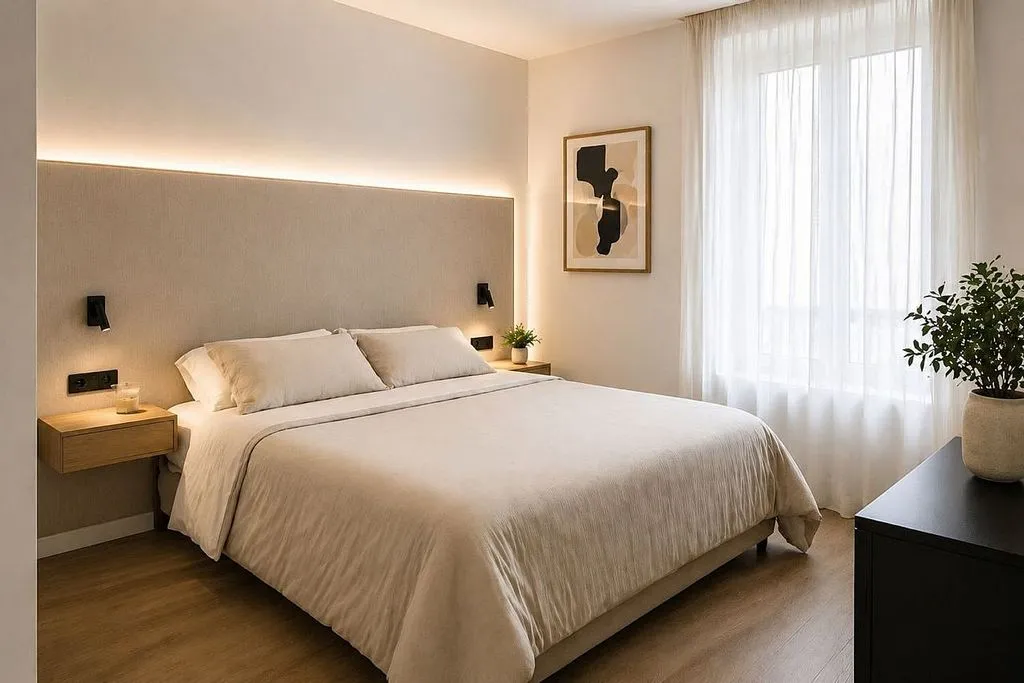 Chambres - New 1-Bedroom Flat with Lift in Benimamet