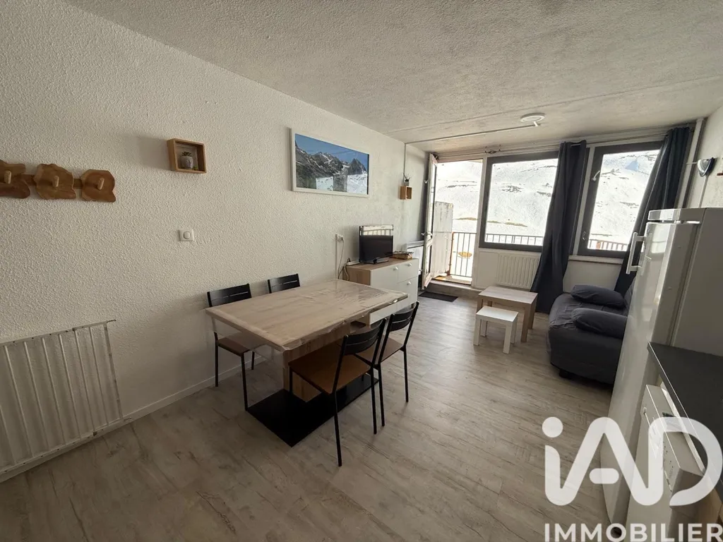 Sala da pranzo - Renovated 2-Bed Flat with Balcony in Mongie Tourmalet