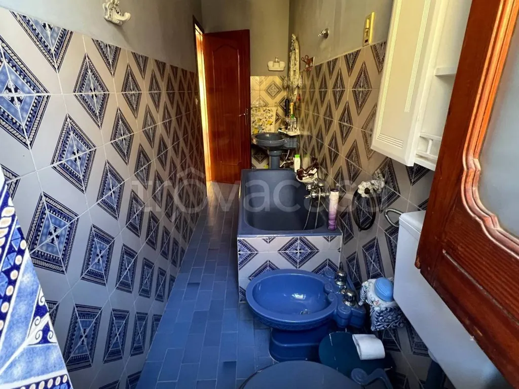 Salles de bain - Independent House with Balcony in Licata
