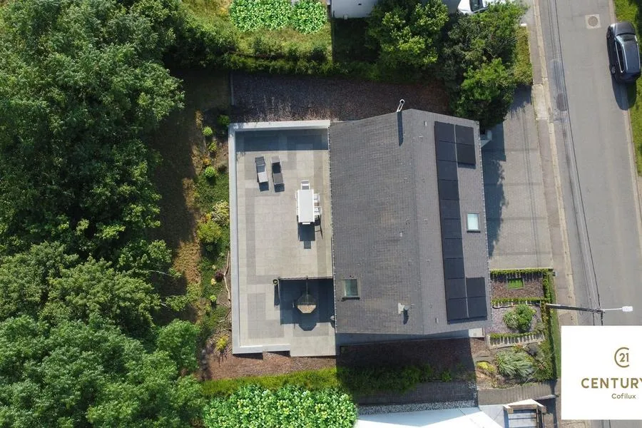 Õhuvaade - Contemporary House with Garden in Messancy