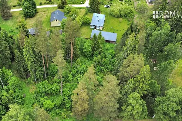 Aerial - Cottage with Forest in Valgemetsa, Põlva