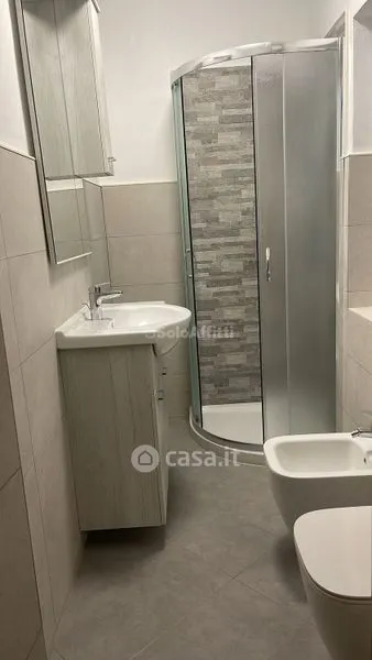 Salles de bain - Rustic Trilocale with Balcony in Meldola Centre