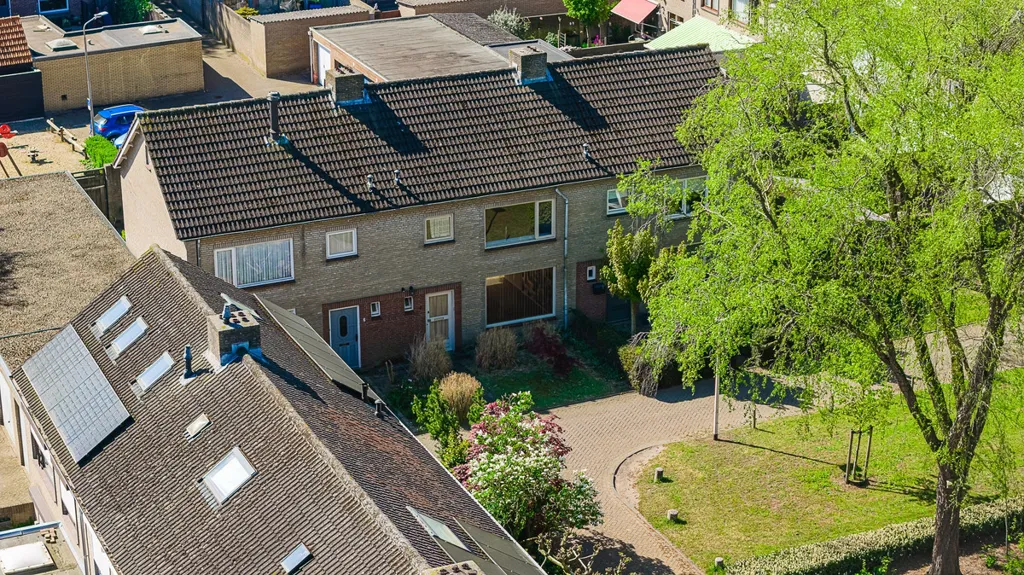 Aerial - Twin-Storey House with Garage in Zundert