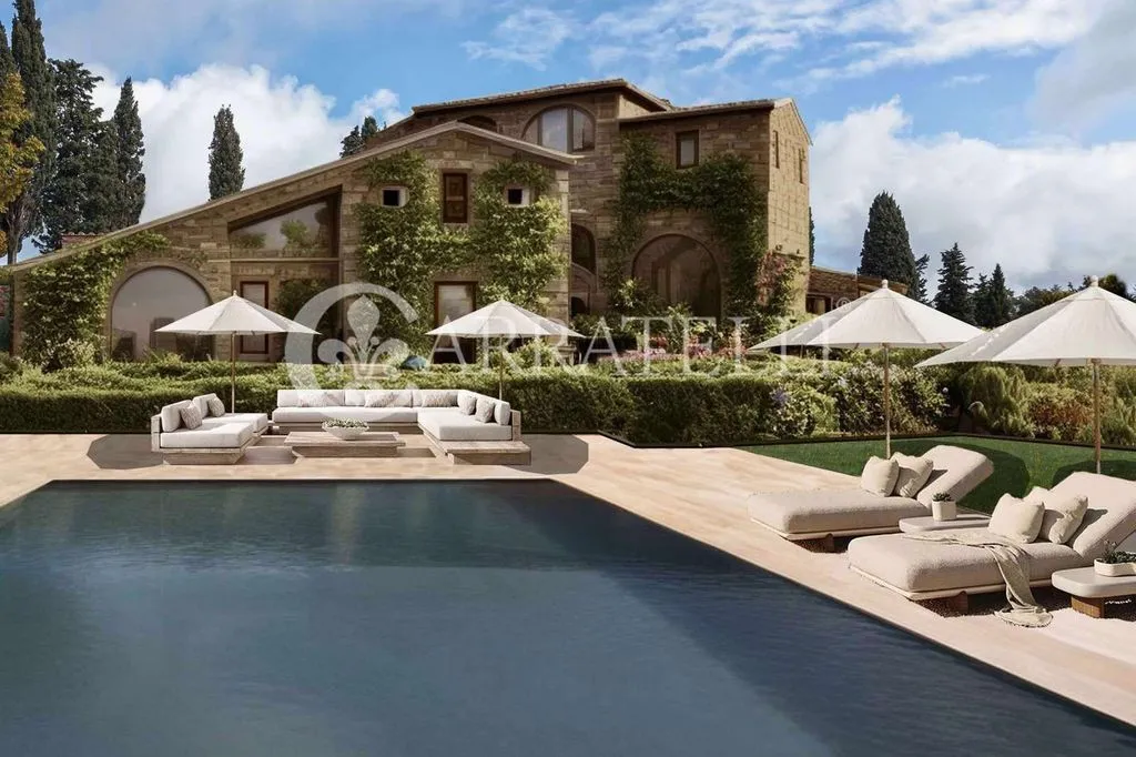 Piscine - Luxury Farmhouse with Infinity Pool in Torrita di Siena