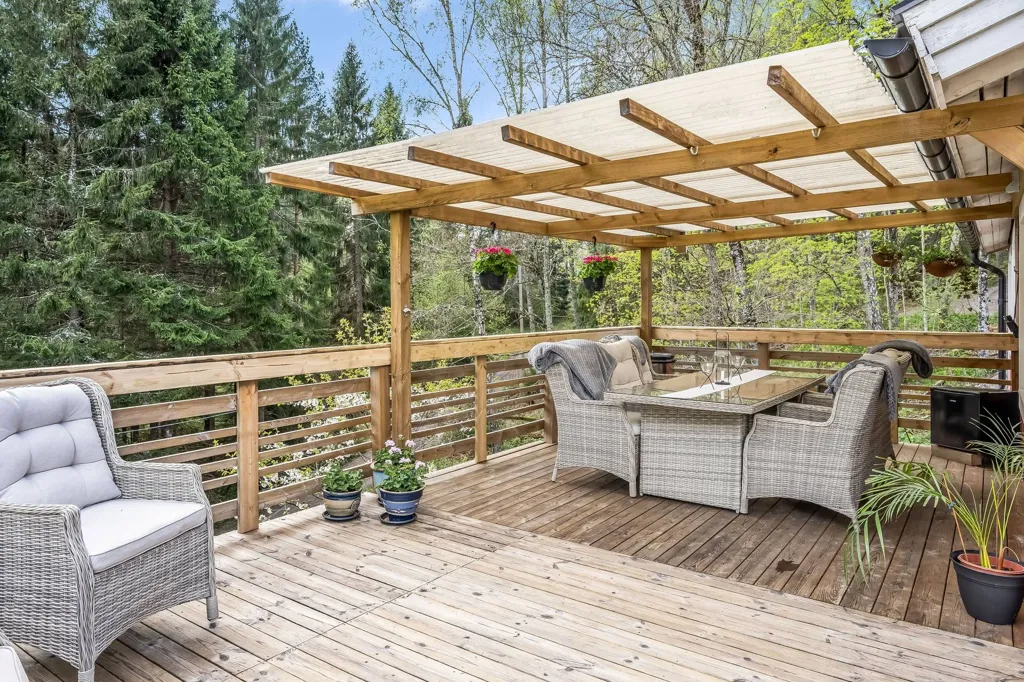 Terrass - Charming Cottage with Garden in Norrköping