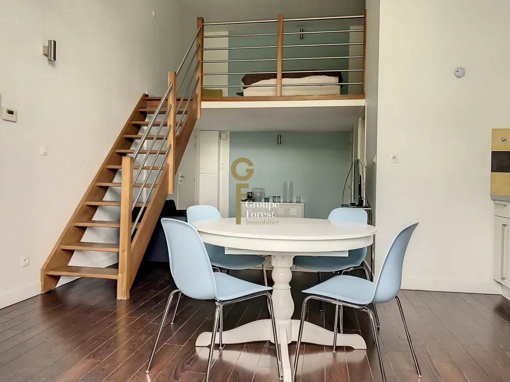 Salle à manger - Appartement Meublé avec Balcon à La Madeleine