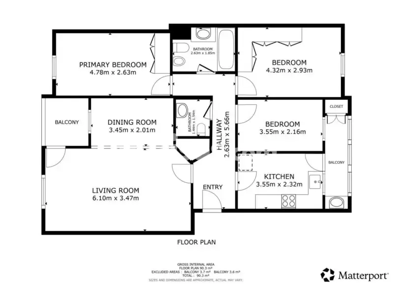 Plan - Apartment with Castle Views in Sagunto
