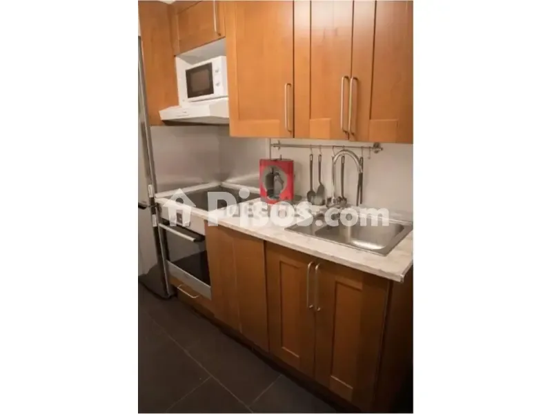Cuisine - Furnished Flat with Green Setting in Argüelles