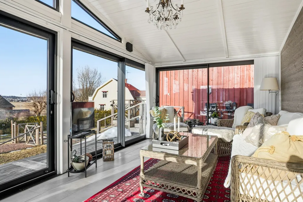 Terraza - Villa with Sea View in Hanhals
