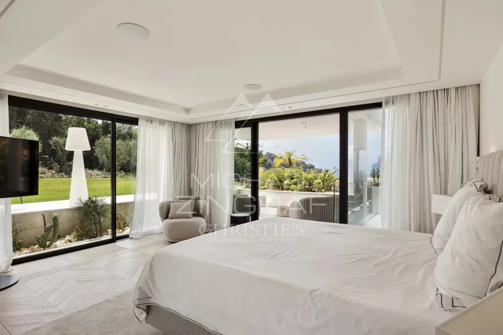 Chambres - Villa de luxe avec vue mer à Cannes